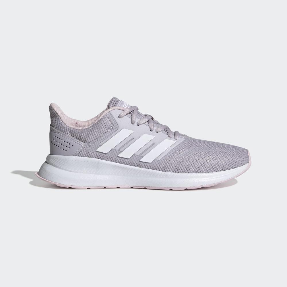 Bocanci Munte Adidas Runfalcon Dama Romania - Albi/Roz EE8166